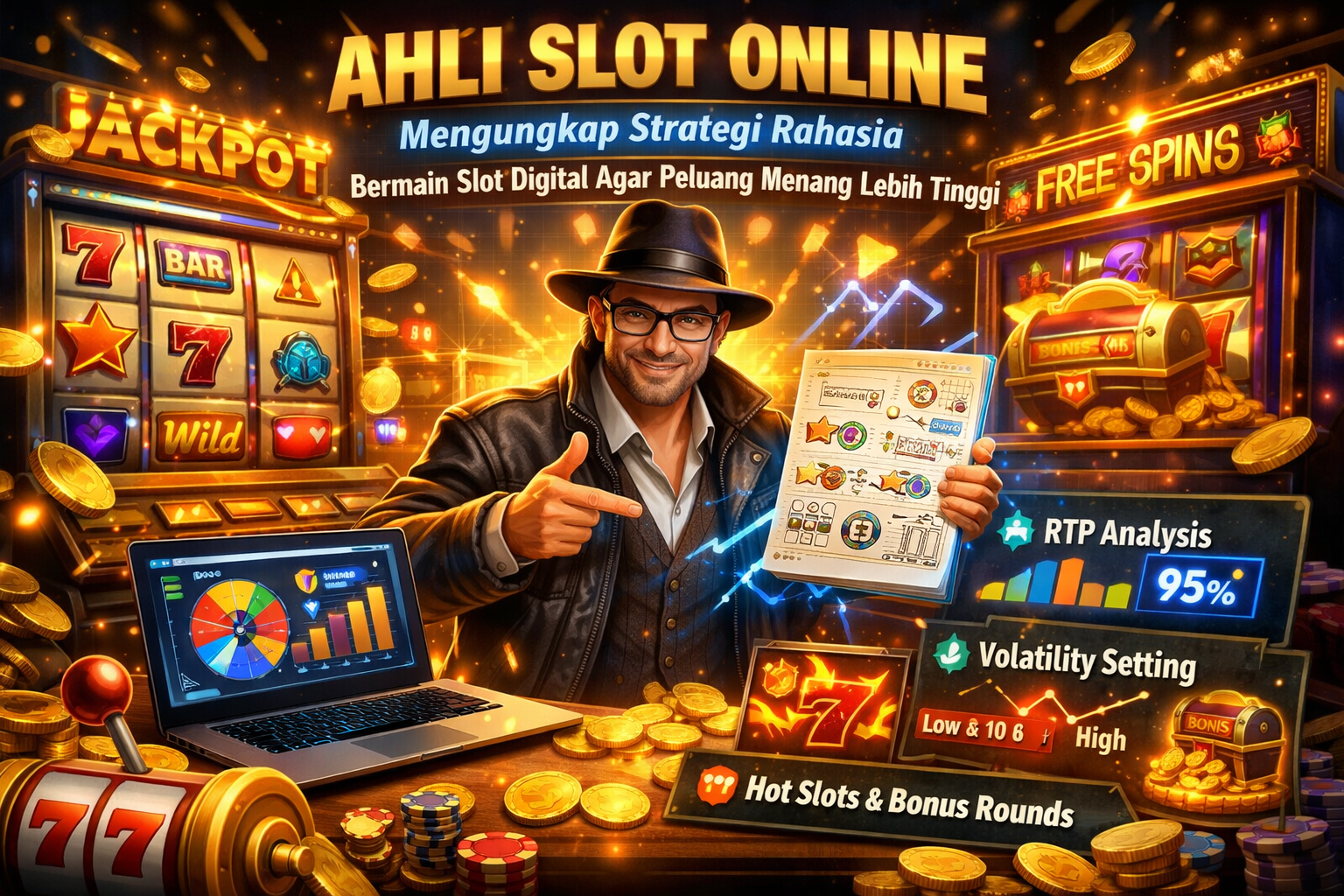 Ahli Slot Online Mengungkap Strategi Rahasia Bermain Slot Digital Agar Peluang Menang Lebih Tinggi